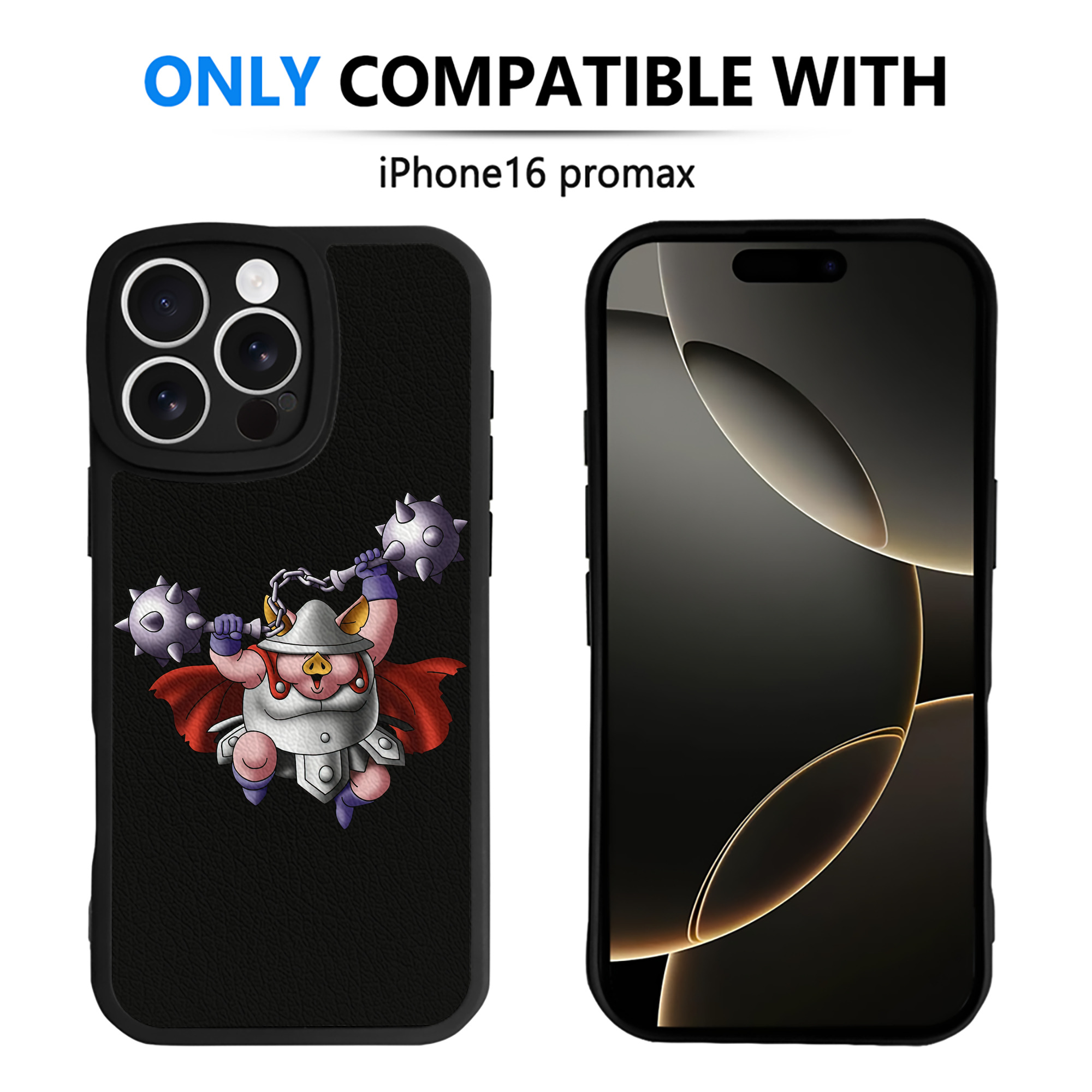 （画像用） ドラゴンクエスト Doragon Kuesuto Dragon Quest 【iPhone 16シリーズ対応】シリコンスマホケース（レザー調） 材質：シリコン